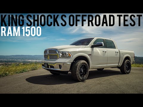 Ram 1500 Leveling Kit Before and After: Offroad Testing King Shocks | CJC Off Road