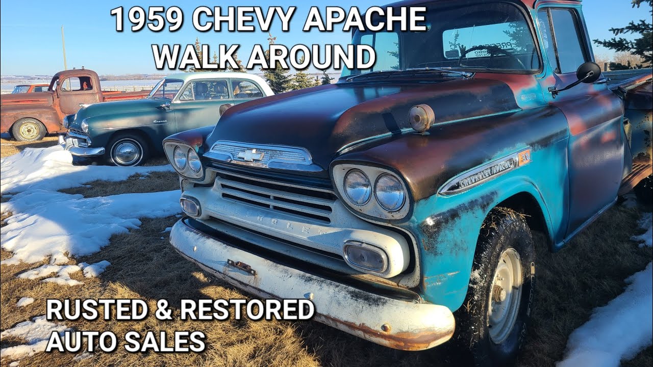 1959 CHEVY APACHE WALK-AROUND
