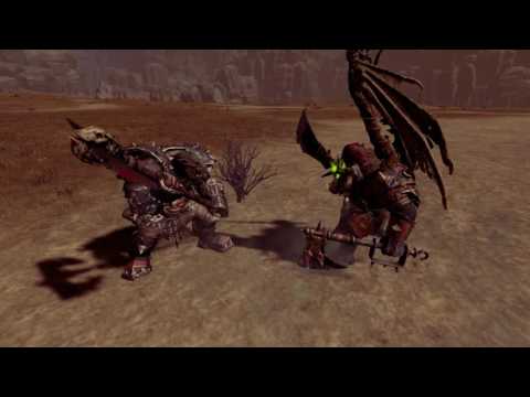 Grimgor Ironhide  vs Azhag the Slaughterer - WARHAMMER TOTAL WAR - Epic Duel