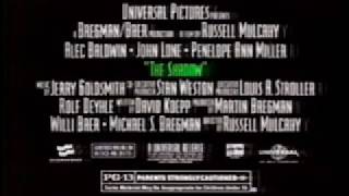 The Shadow Movie (1994) - TV Spot 2