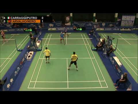 Beautiful lob - Carraggi / Putro vs Carvalho / Nero - ECC 2018