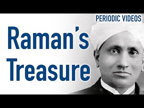 ラマンのノーベル賞（と杖） - 動画の周期律表 (Raman's Nobel Prize (and walking stick) - Periodic Table of Videos)