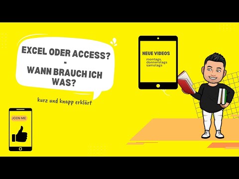 Excel oder Access? Entscheide richtig bei der Wahl der Datenbank!