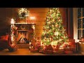 10 Hours Relaxing Christmas Music + Fireplace Sounds 🎵 Sleep Music, Calming Piano Music