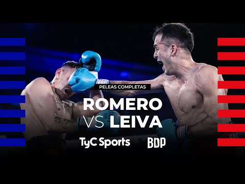 José Matías Romero vs. Matías Leiva - Boxeo de Primera - TyC Sports