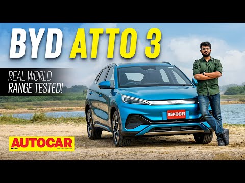 2022 BYD Atto 3 review - Real world range test | Drive | Autocar India