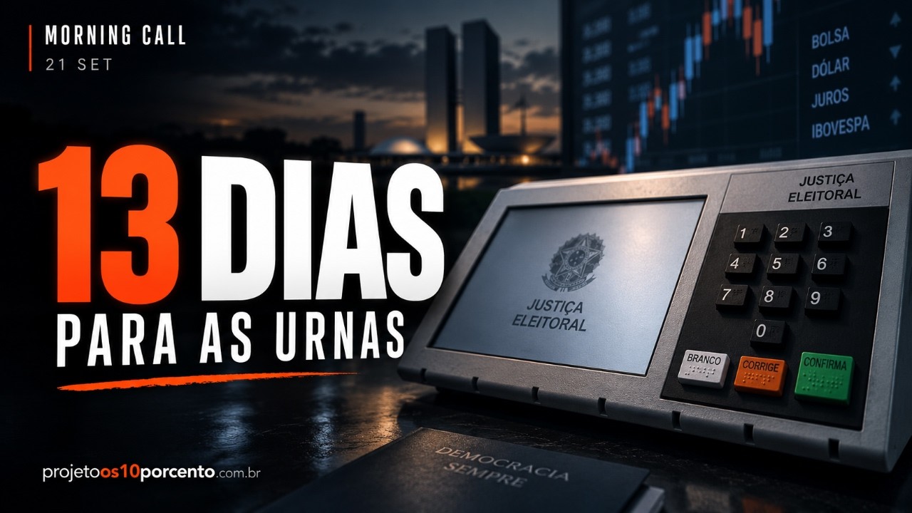 Morning Call | Mercado entra na reta final da eleição com IPCA-15 e Copom no radar
