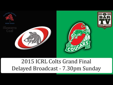 2015 ICRL Colts Grand Final - Delayed Broadcast - Collegians v Corrimal