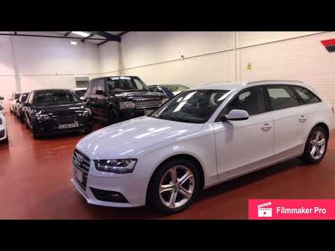2013 AUDI A4 AVANT 2.0 TDI SE TECHNIK, FSH, SAT NAV, BLACK LEATHERS, STUNNING!!!