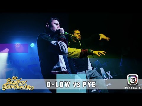 D-Low vs Pye | Solo Quarter Final | 2017 UK Beatbox Championships