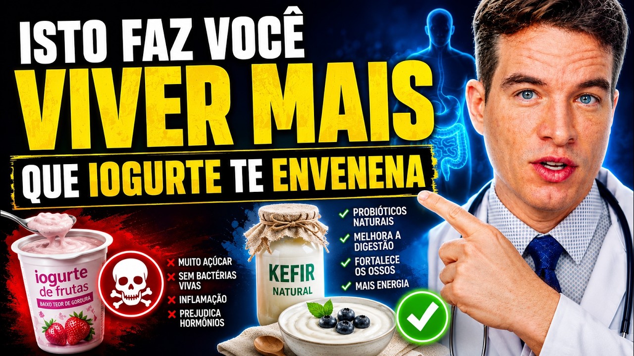 Tem mais de 65 anos? 4 iogurtes que destroem seu intestino — e 4 que o curam.