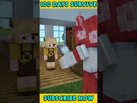 DARK ABHI 88 - YouTuber Are 100 Days Survive In Minecraft 😱 #shorts