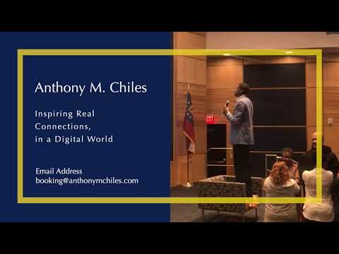 Promotional video thumbnail 1 for Anthony M. Chiles