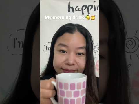 Easy Healthy Honey and Lime Juice Drink 🍋🍯❤️ #healthydrink #honey #limejuice #morningroutine