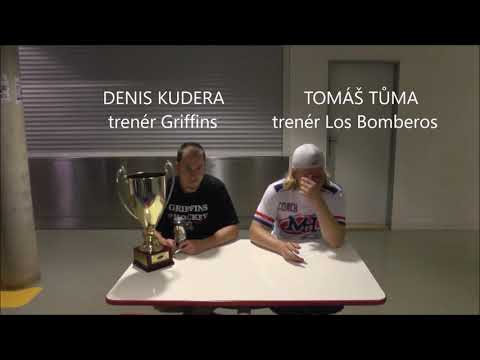 MH SUPERLIGA - Finále (Léto 2017) Los Bomberos vs. Griffins 3:5 - rozhovory