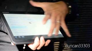 Motorola Xoom Tablet Hands On