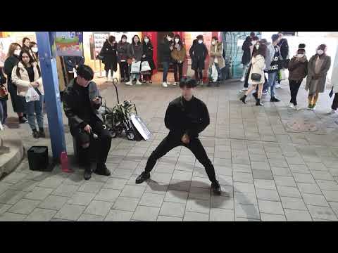 맥스(MAXXAM(MYM))-이찬욱(LeeChanWook)/ HALA HALA - ATEEZ(에이티즈) 20200129 홍대버스킹