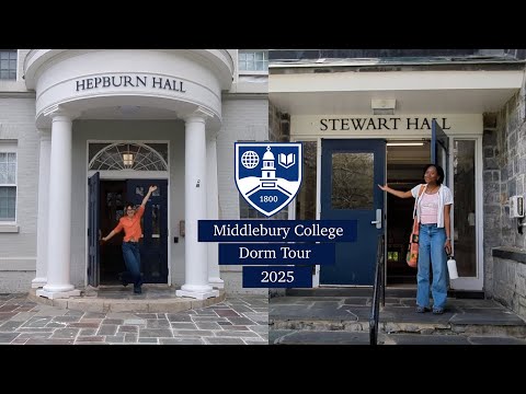 Middlebury College First Year Dorm Tour!