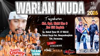 Download lagu 🔴 LIVE WARLAN MUDA | THE LEGEND OF PANTURA | MINGGU,18 JAN 2026 | DS. DUKUHKARYA - KARAWANG mp3
