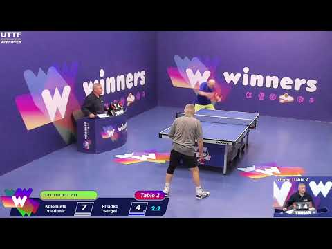 WINners CUP table 2  29.01  Kolomiets Vladimir - Priadko Sergei  13:00