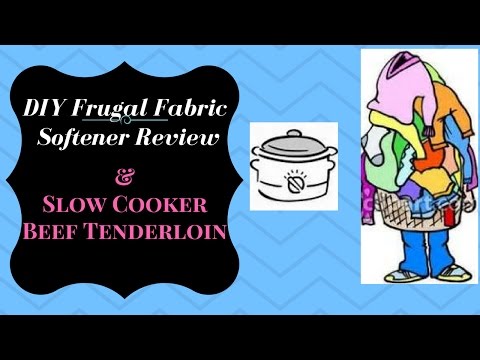 VLOG - Slow Cooker Beef Tenderloin - DIY FRUGAL FABRIC...