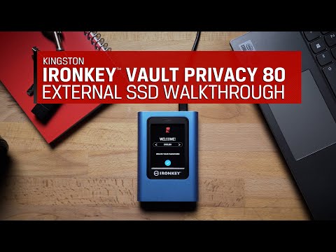 Tutorial de características del SSD externo IronKey™ Vault Privacy 80
