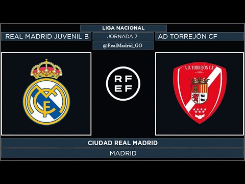 Real Madrid Juvenil B - AD Torrejón | Liga Nacional 2022/23 | Jornada 7