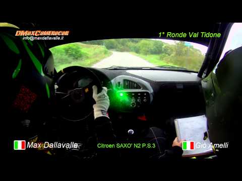 Cameracar 1° Ronde Val Tidone Max Dallavalle-Giò Amelli Saxò N2