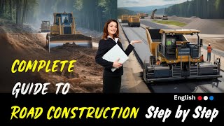 Decoding Road Construction || Grubbing to Pavement || Mastering in Road Construction