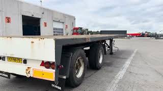 Semi-remorque plateforme Broshuis Flatbed / Flachbettauflieger / Ladtrailer | Image 4 - Autoline