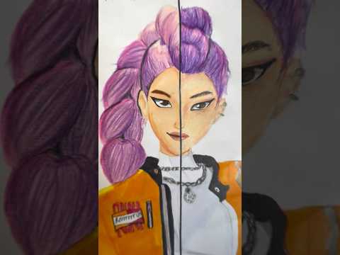 Ainime vs Realism ☠️ ✨Rumi✨ #kpopdemonhunters