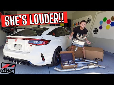 I Made My FL5 Honda Civic Type-R Sound INSANE! AWE Touring Exhaust Install!