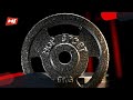 Гантеля металлическая Hop-Sport New 10кг с перчатками