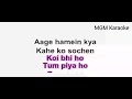 Tum Hi Hamari Ho Manzil My Love Karaoke With Lyrics Udit Narayan Karaoke Bollywoodsongs