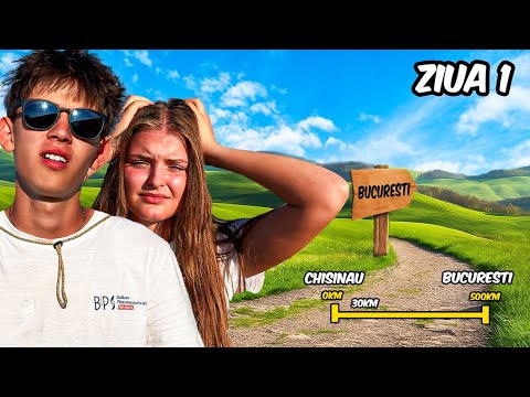 Ziua 1 din CHIȘINĂU pana în BUCUREȘTI pe JOS!!! (Ne-am pierdut)