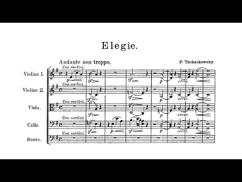 Pyotr Tchaikovsky – Elegy for Strings ("Elegy for Ivan Samarin")