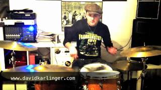 David Karlinger, drum cover, Rollin' Down The Track,