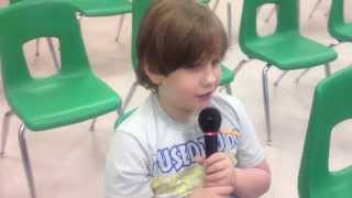Non Verbal Autistic Child sings 