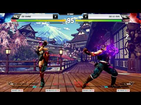 NLBC v.98 - Street Fighter V WINNERS FINAL- Shine (Juri) vs Lil Evil (Ed) [1080p/60fps]