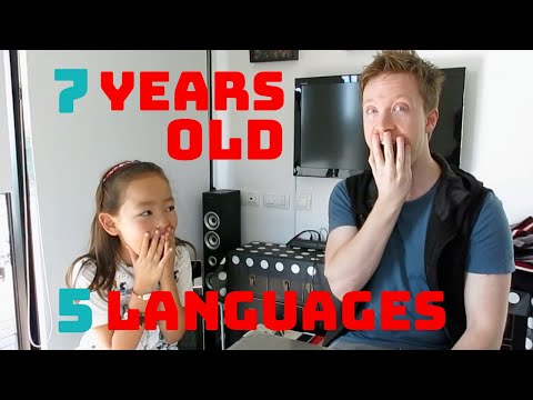 7 Year Old Speaks 5 Languages! (Shocks Friend) Video