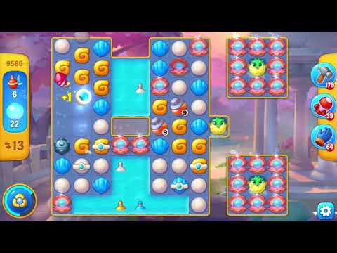 Fishdom Level 9581 - 9590 (First Try) 🐠