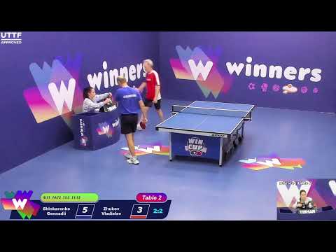 WINners CUP table 2  27.11 Shinkarenko Gennadii - Zhukov Vladislav 21:00