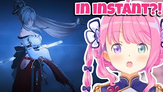 "THAT WAS INSTANT?!" Luna's Mind Blown by Hiyuki! 🤯 | Wuthering Waves