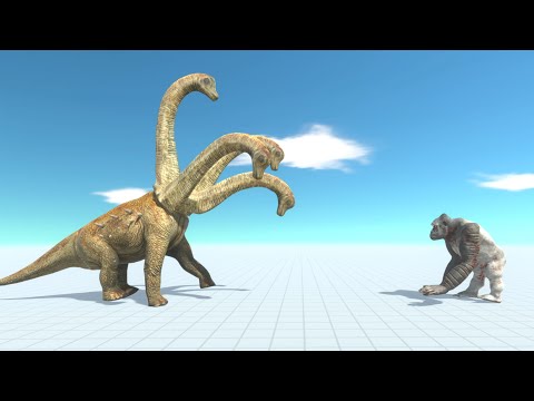 BRACHIO HYDRA vs EVERY UNIT - Animal Revolt Battle Simulator
