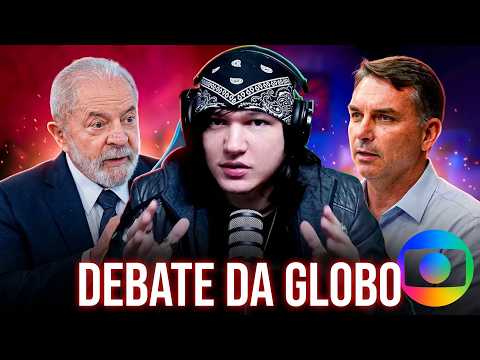 DEBATE - LULA VS FLÁVIO BOLSONARO (ANÁLISE AO VIVO)