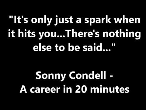 'Only A Spark...' The 50-year career of Sonny Condell in 20 minutes