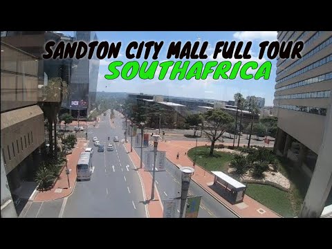 SANDTON CITY MALL TOUR SOUTHAFRICA -WERE THE RICH DO SHOPPING (decor beyond expectation)