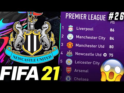 CHAMPIONS LEAGUE DREAM & FA CUP FINAL!!! SEASON FINALE!! - FIFA 21 Newcastle Career Mode EP26