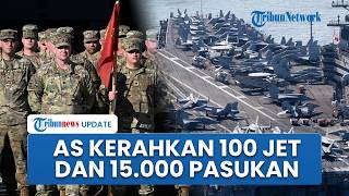 AS Pamer Kekuatan saat Misi Buka Selat Hormuz, 100 Pesawat Tempur hingga 15 Ribu Pasukan Dilibatkan
