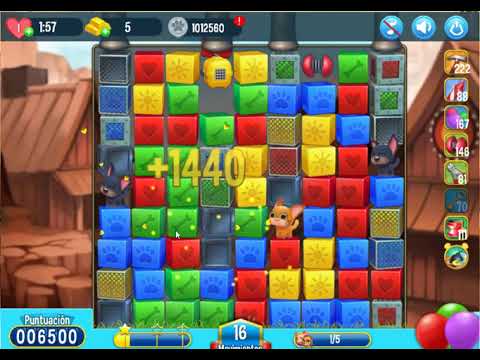 Pet Rescue Saga Nivel 2404 sin booster.-